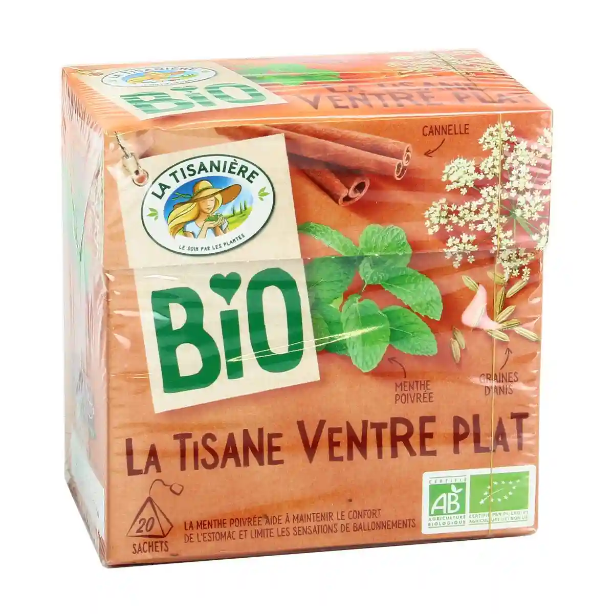 La Tisanière Organic Flat Belly Herbal Tea