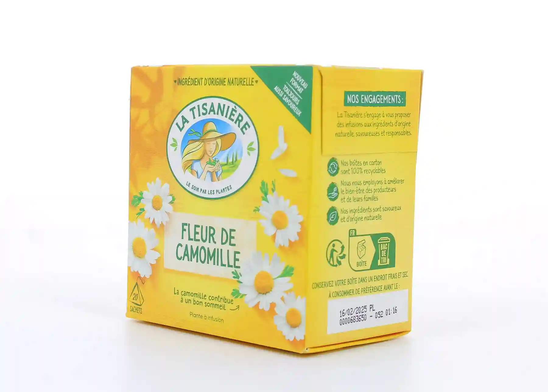 Chamomile flower infusion La Tisaniere