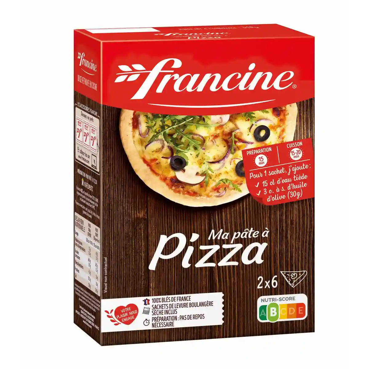 Francine my pizza dough