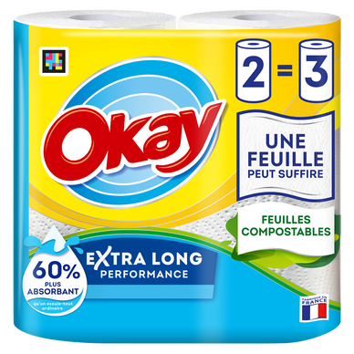 Okay white paper towel *2