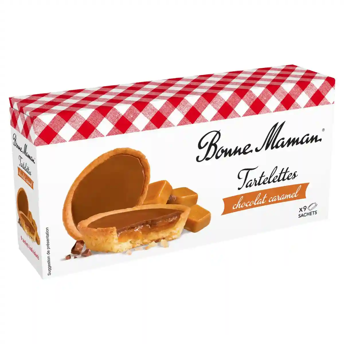 Bonne maman chocolate caramel tartlets