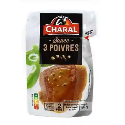 Charal three-pepper sauce