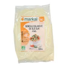 Markal organic fine white semolina 500 g