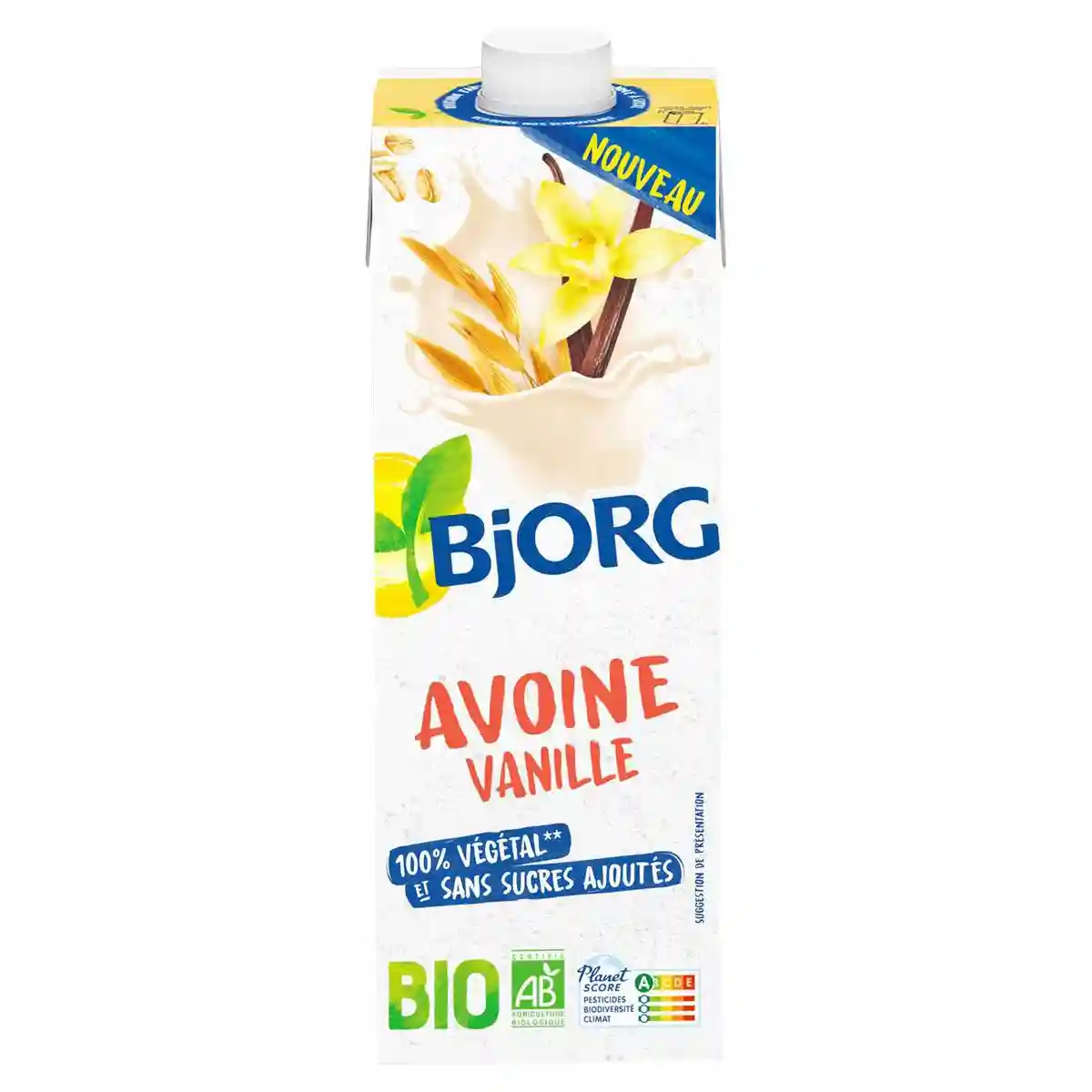 Bjorg Oat vanilla milk