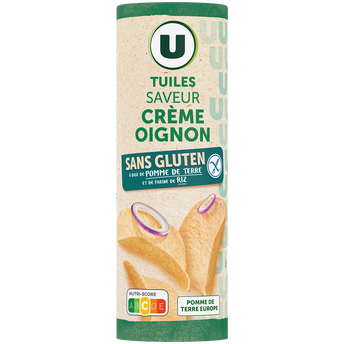 Gluten-free onion cream tiles U