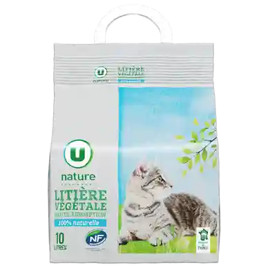 Plant-based cat litter U