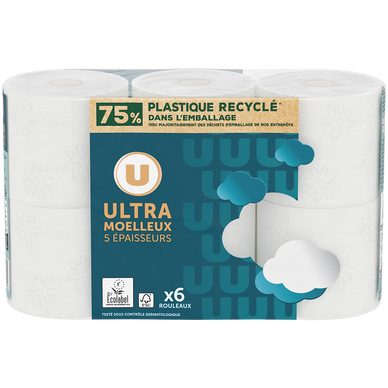 Ultra soft toilet paper U