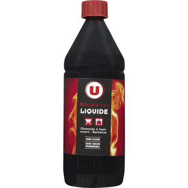 Liquid fire starter U