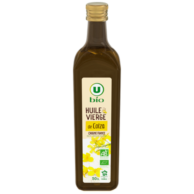 Huile vierge de colza bio U