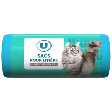 Sacs pour litière avec liens coulissants U 
