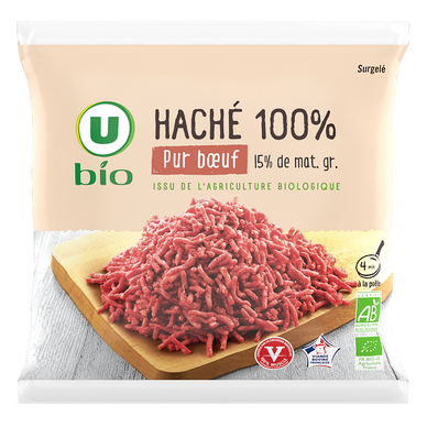 100% pure organic beef minced U