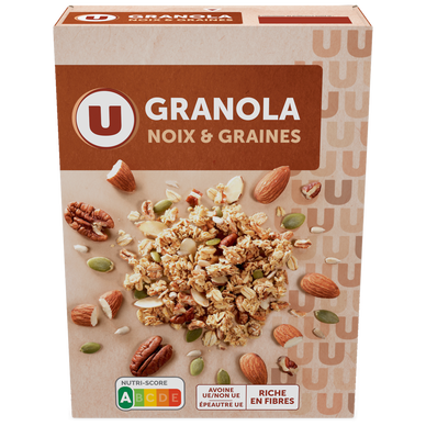 Granola cereals Nuts and seeds U