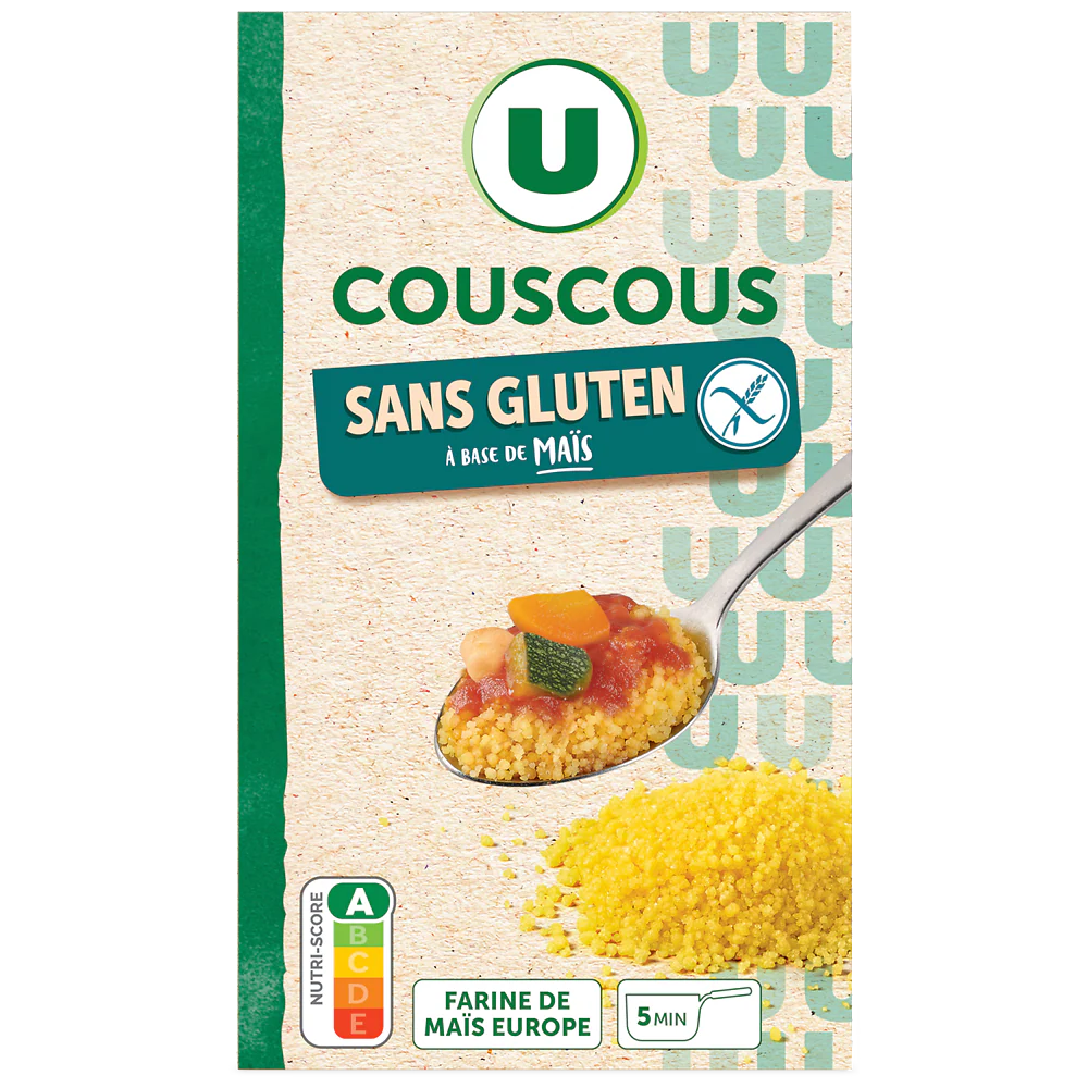 Gluten-free corn couscous U