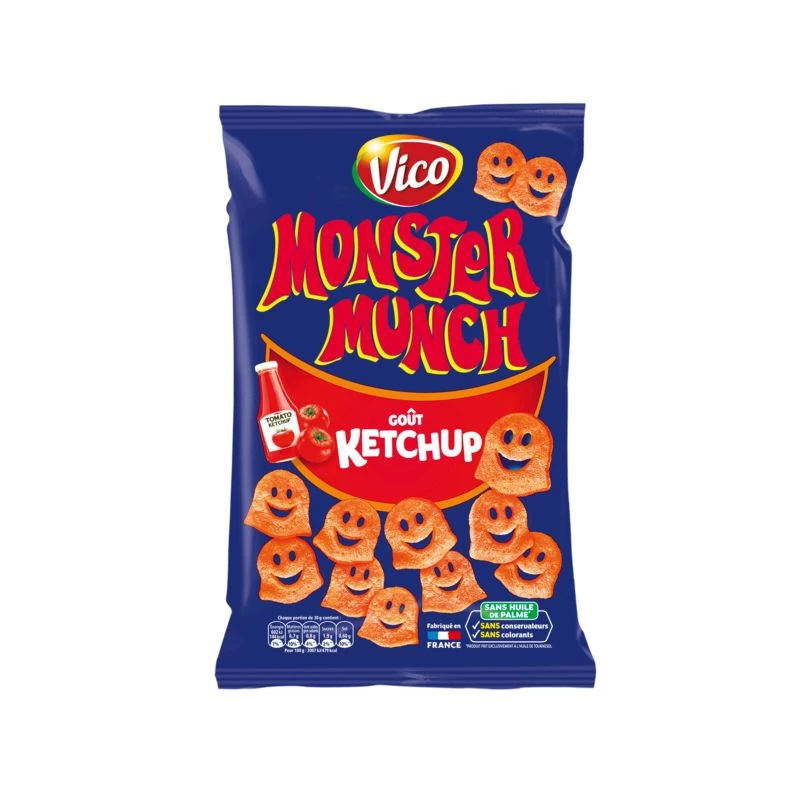 Vico monster Munch ketchup flavour