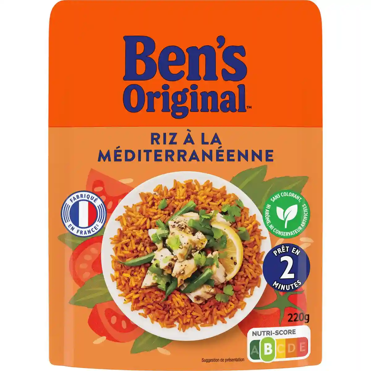Ben's Microwaveable Mediterranean Rice 