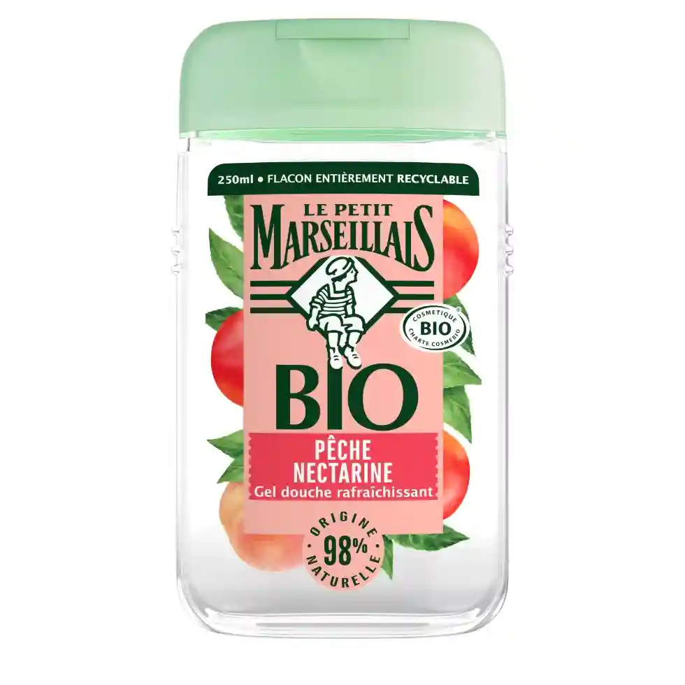Le Petit Marseillais Organic Shower Gel Peach Nectarine
