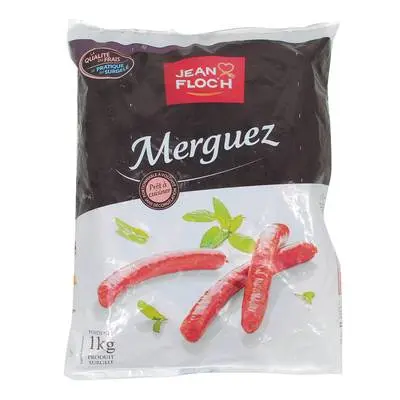 Jean Floch bagged merguez