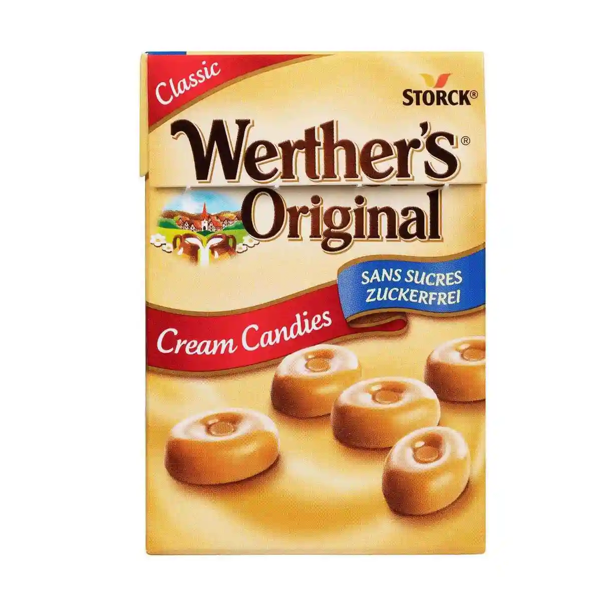 Werthers Original sugar-free candies with cream