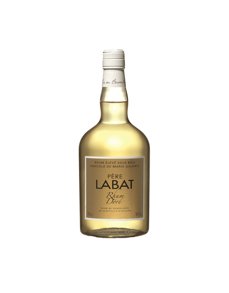 Pere labat, rhum ambre agricole, dore, 50%, marie galante, 70cl 