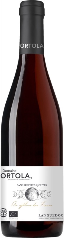 Red wine Ortola 75cl - without sulfite - AOP Languedoc