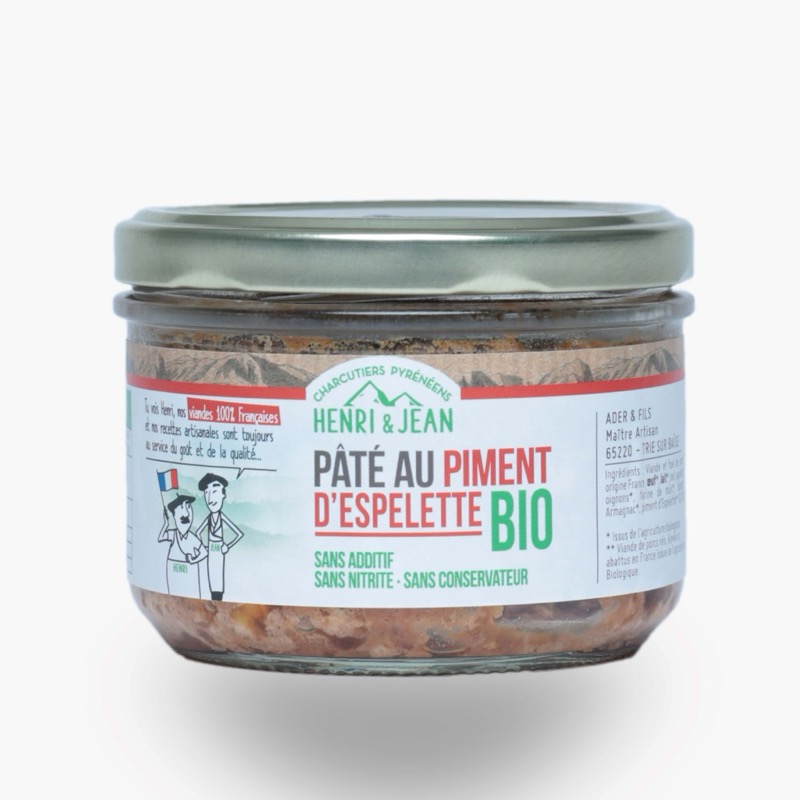 Organic espelette pepper paste