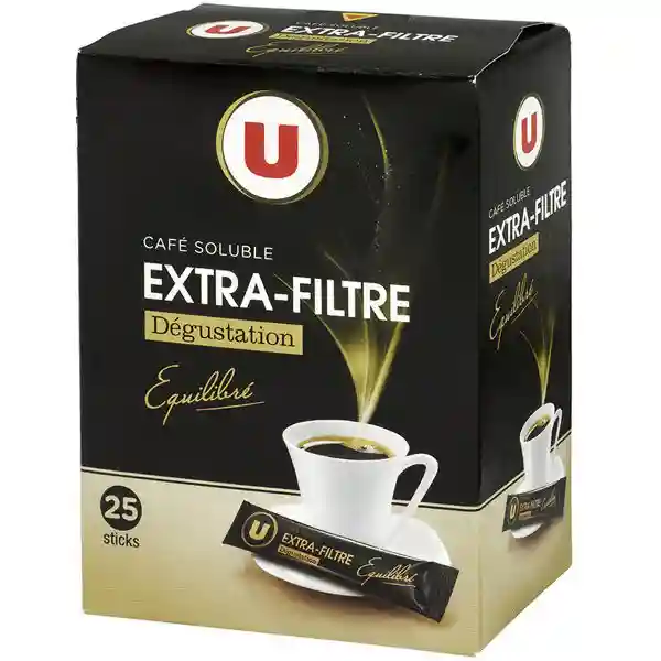 Soluble coffee extra filter U