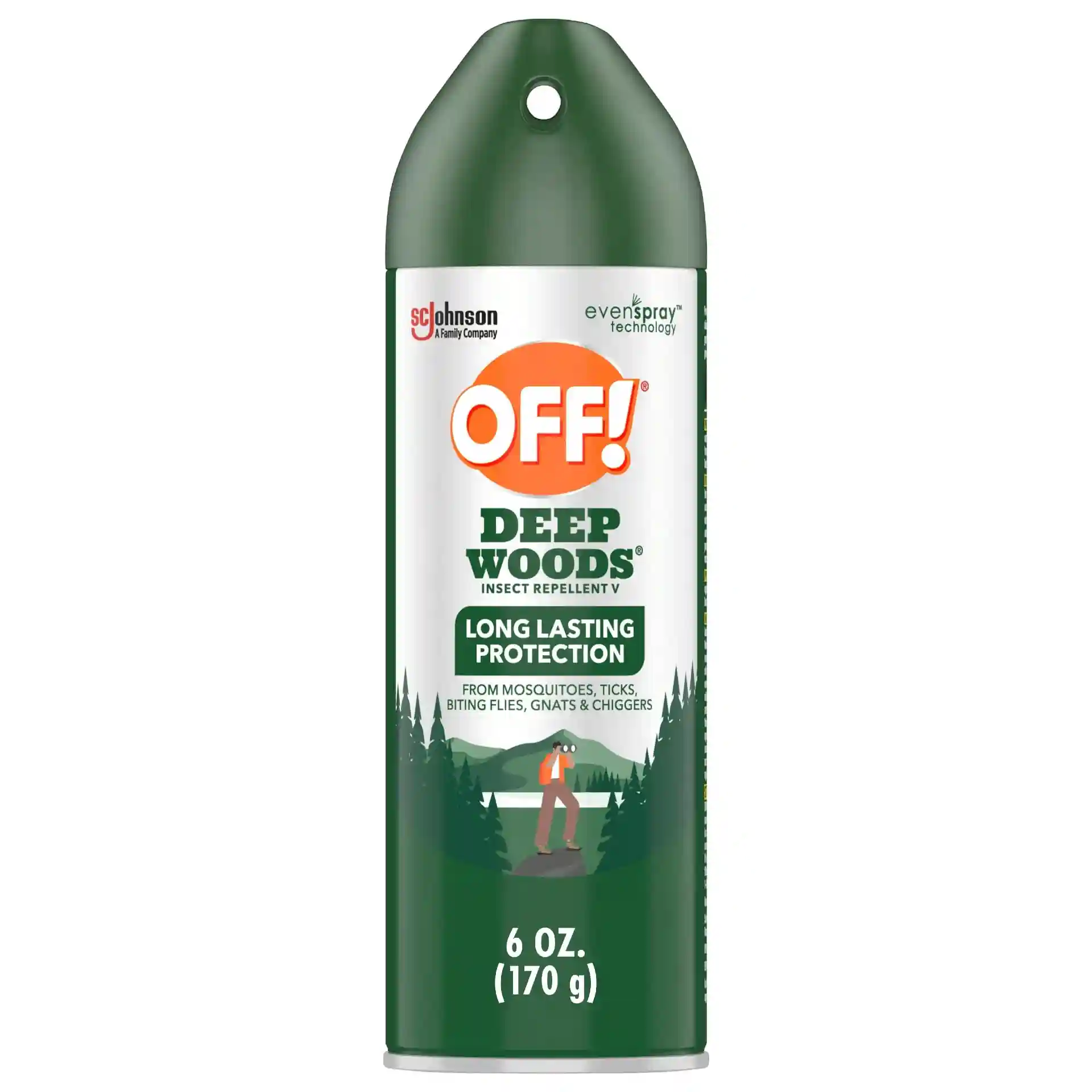 Off Deep Woods insect spray long-lasting protection