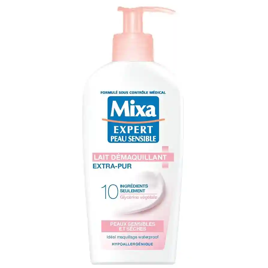 Mixa cleansing milk for sensitive skin 