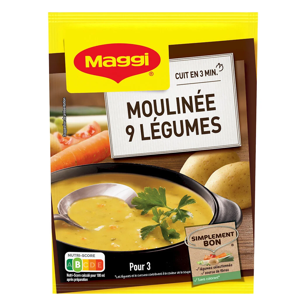 Maggi ground 9 vegetables