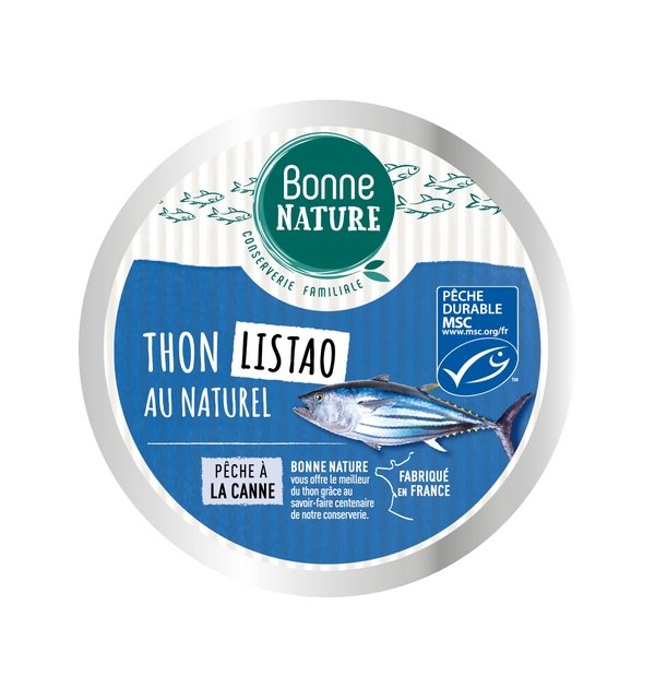 Bonne Nature Thon Listao Naturel 112g