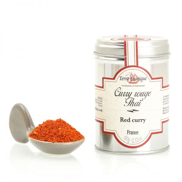 Terre Exotique Curry Rouge Thaï 60 g 