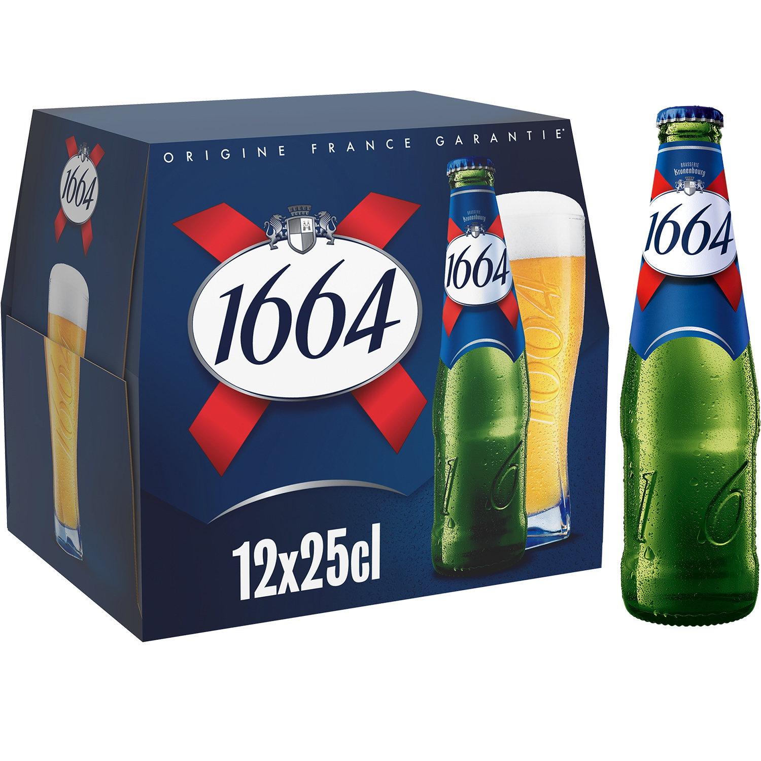 1664 Bières 12*33cl 