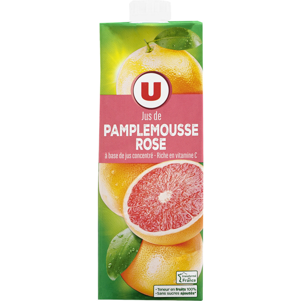 Pink grapefruit juice U
