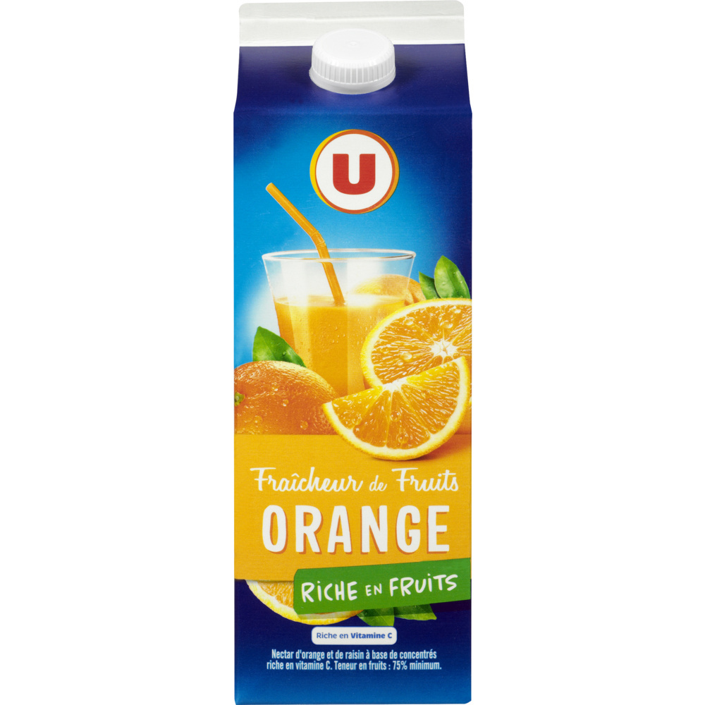 Fresh orange juice U