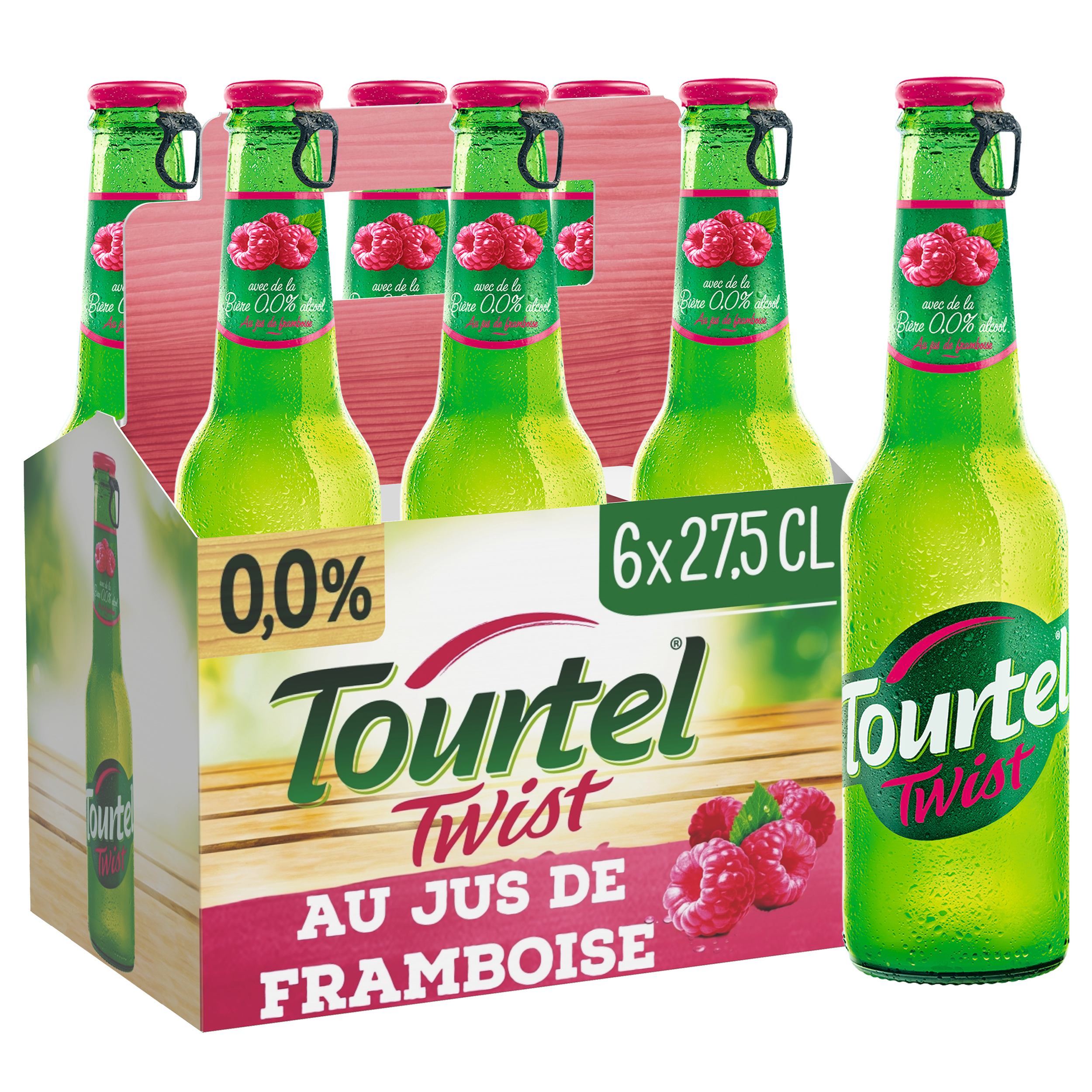Tourtel twist raspberry alcohol free 6*27.5cl