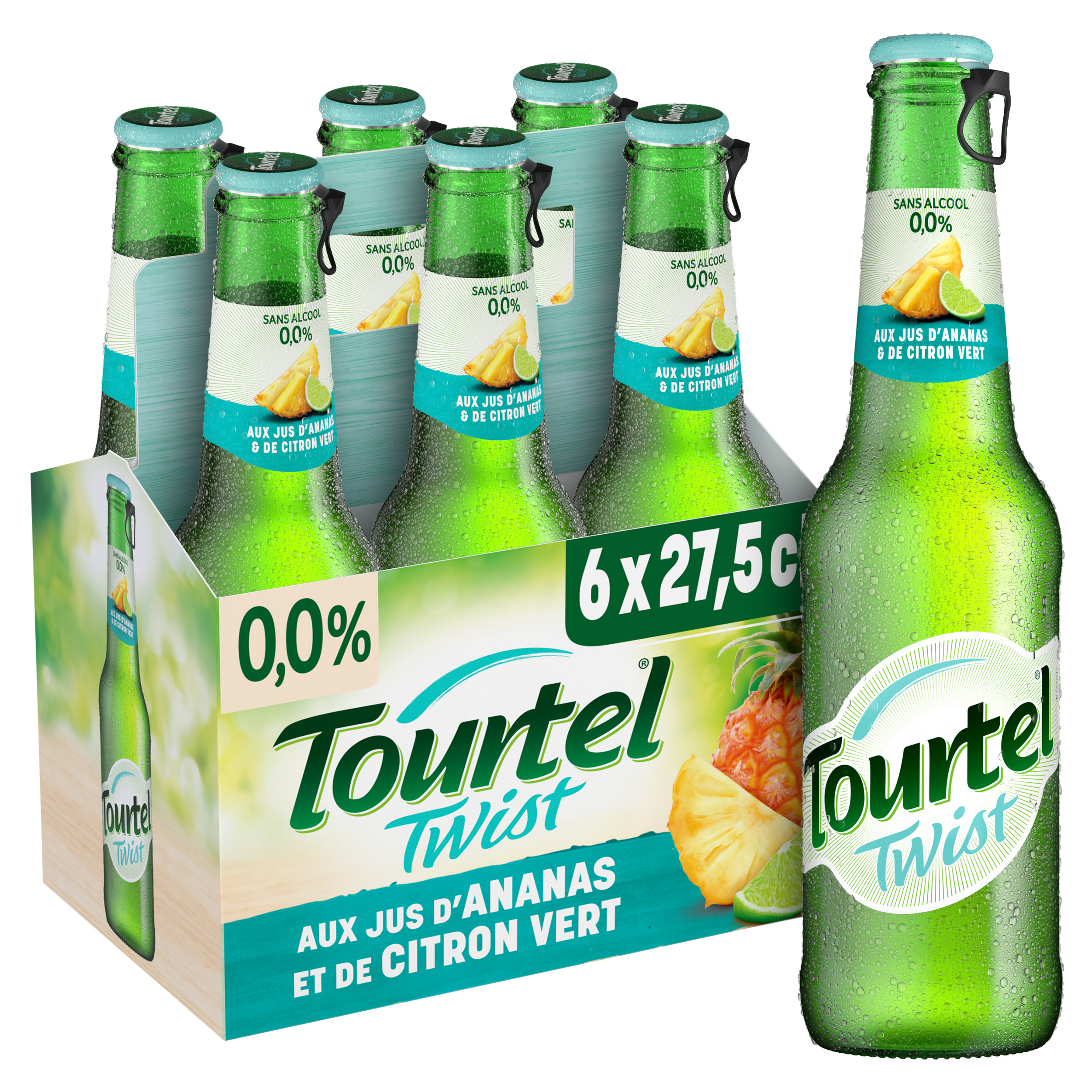 Tourtel twist pineapple alcohol free 6*27.5cl