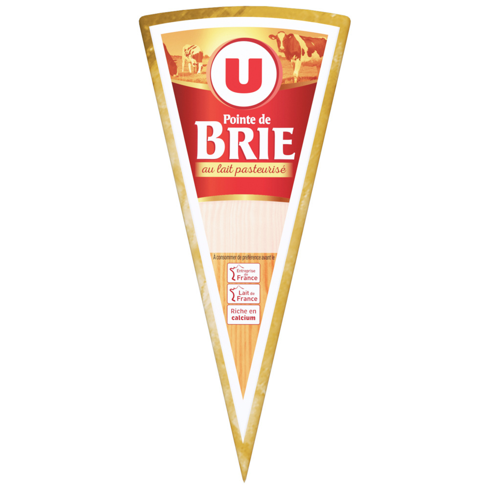 Pointe de Brie with pasteurized milk U