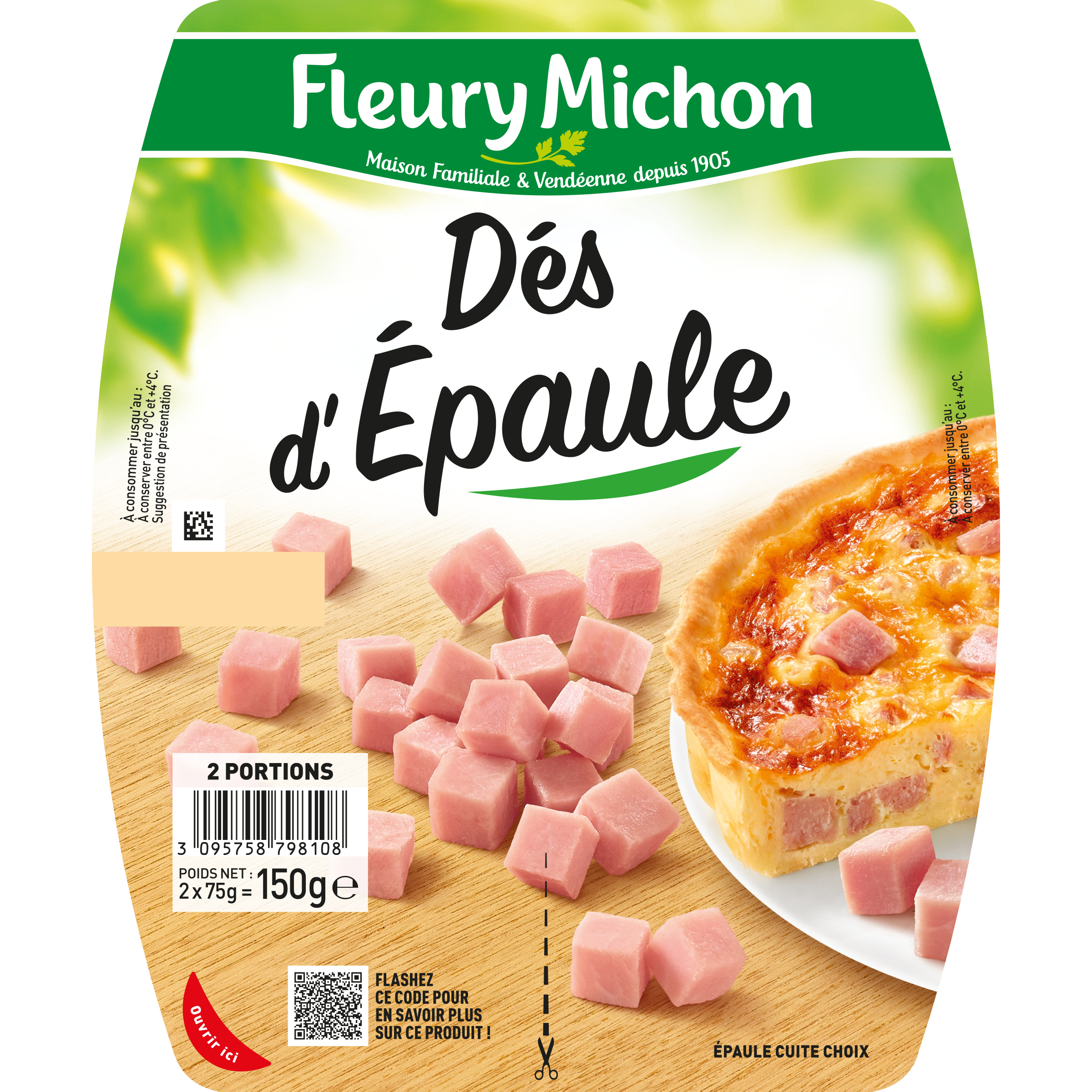 Fleury michon Shoulder Dice