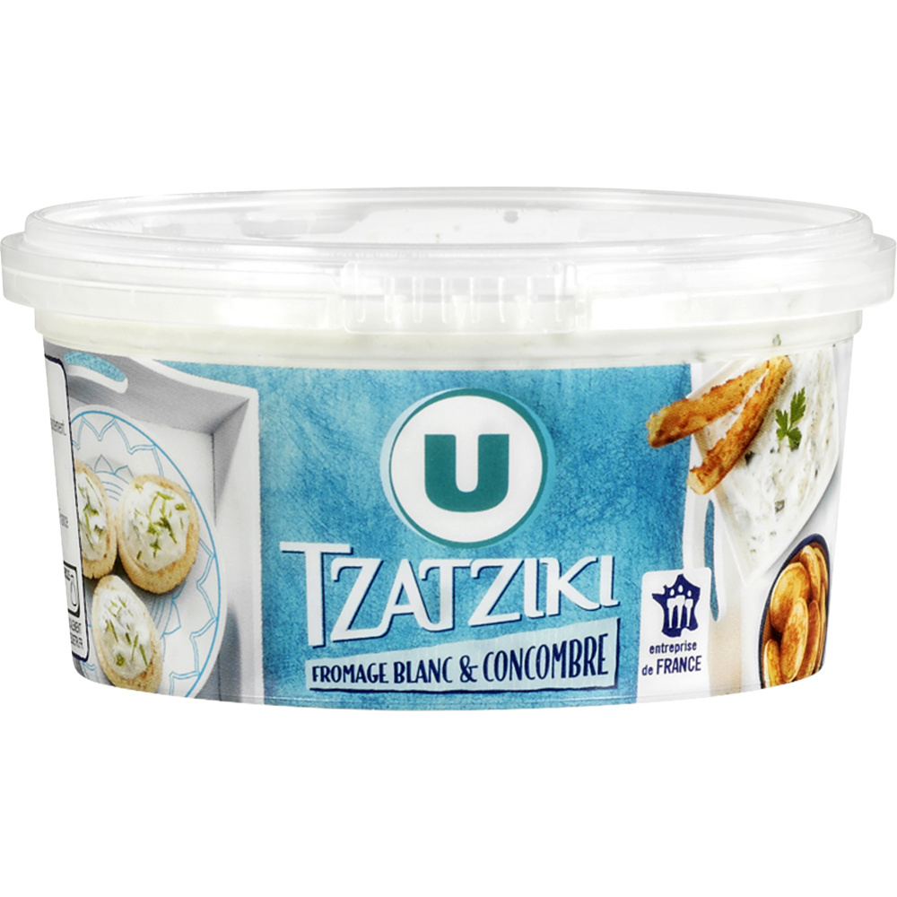 Tzatziki cottage cheese and cucumber U