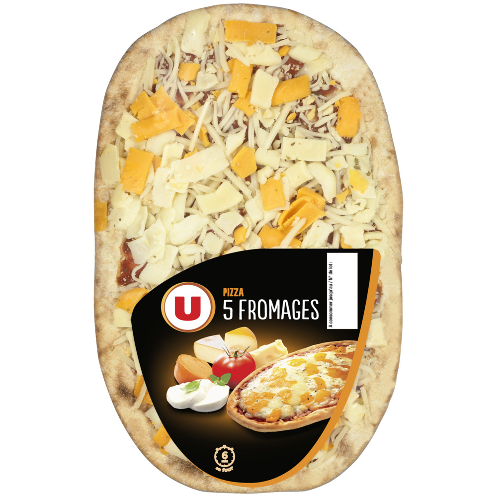 5-cheese pizza U