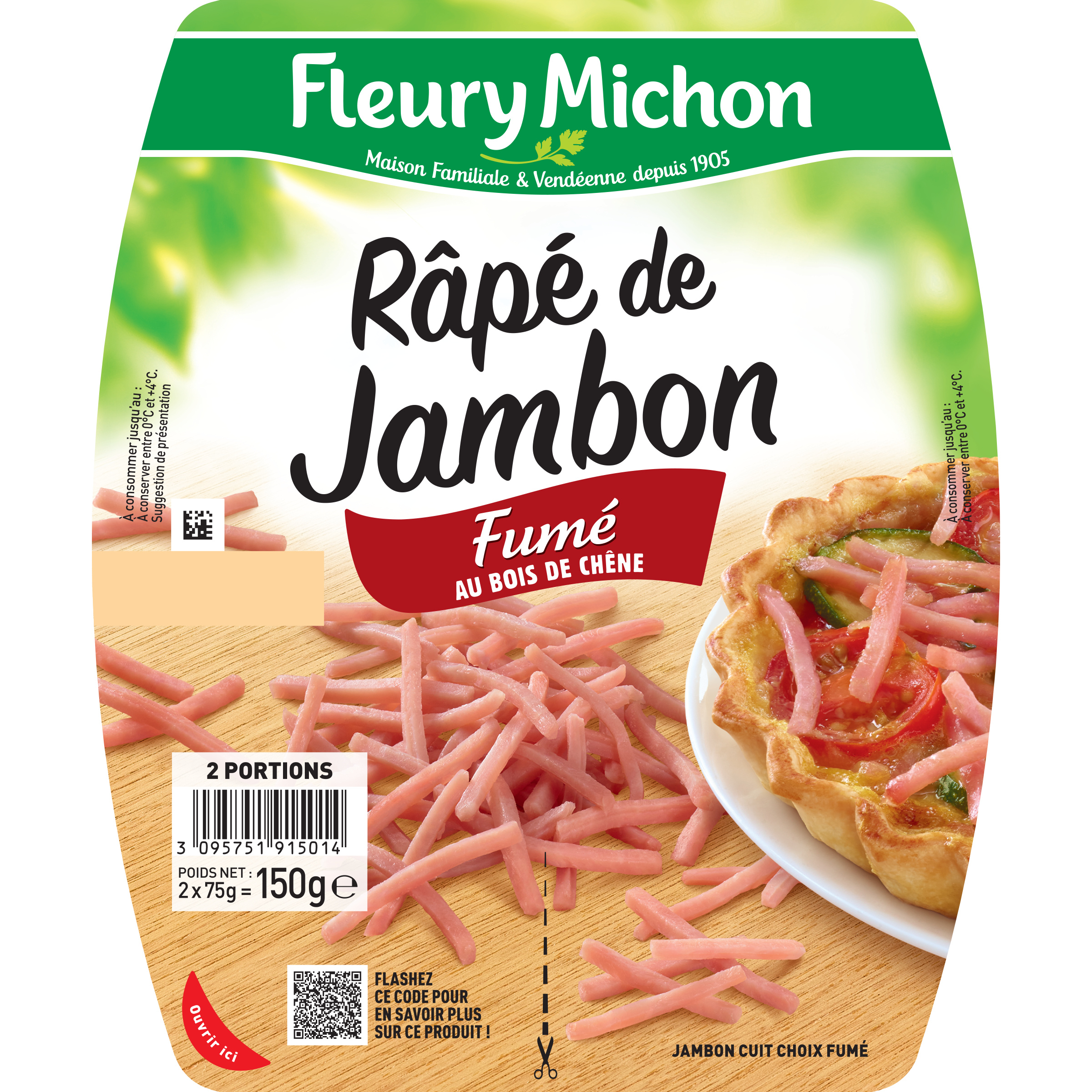Fleury Michon Shredded Smoked Ham
