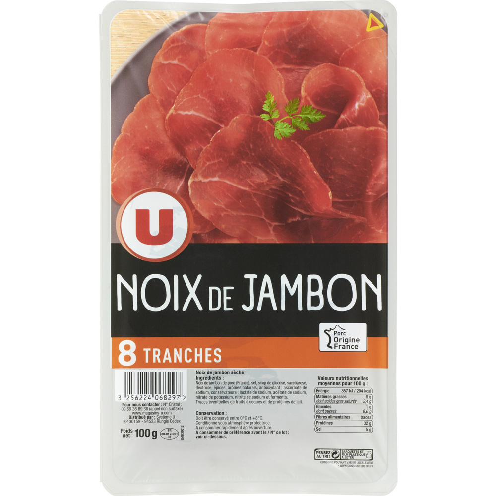 Dried ham nuts U