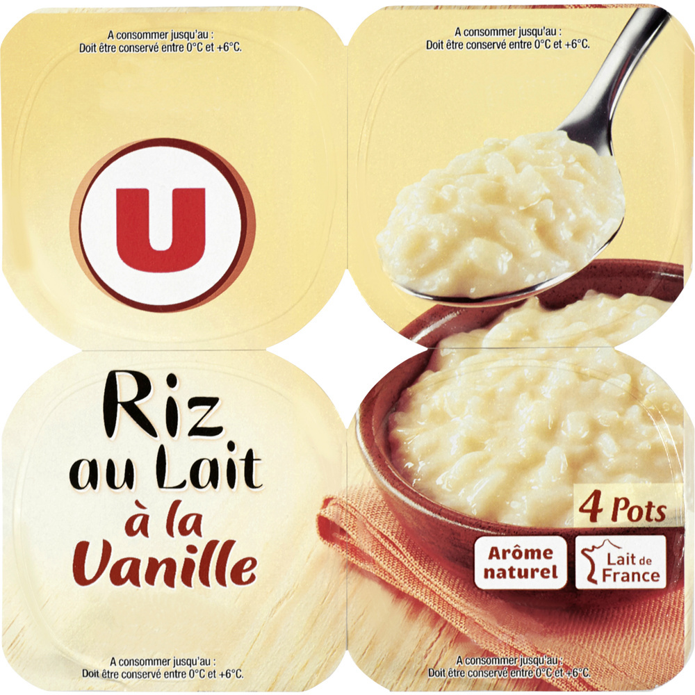 Vanilla rice pudding U
