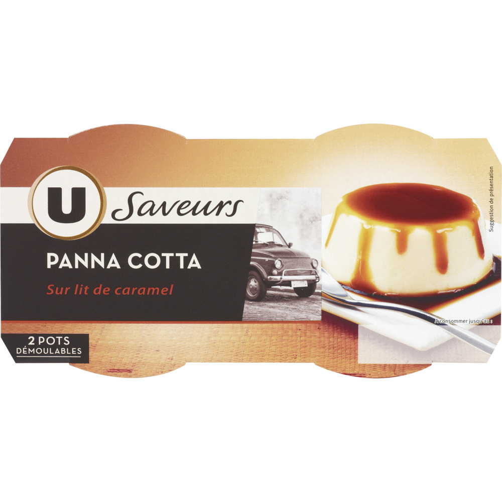 Caramel Panna Cotta U