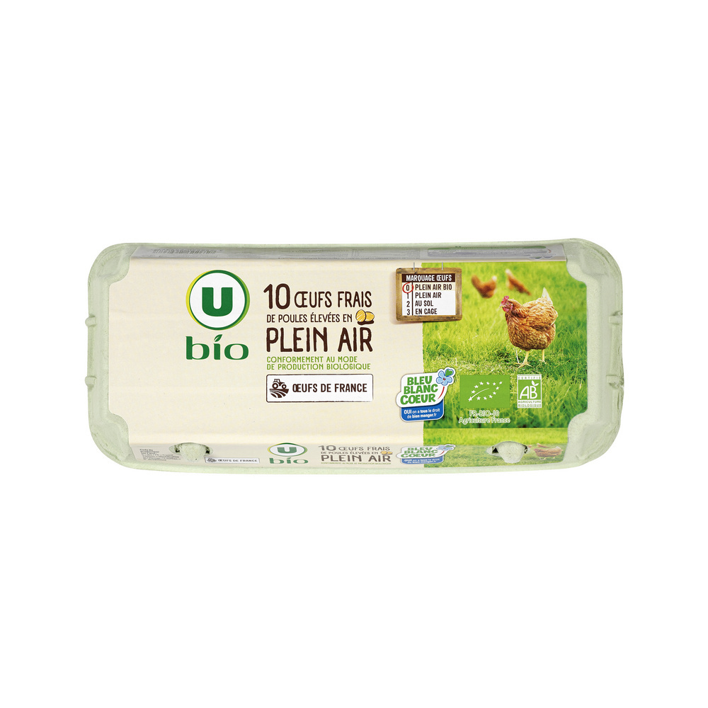  Fresh free-range eggs U
