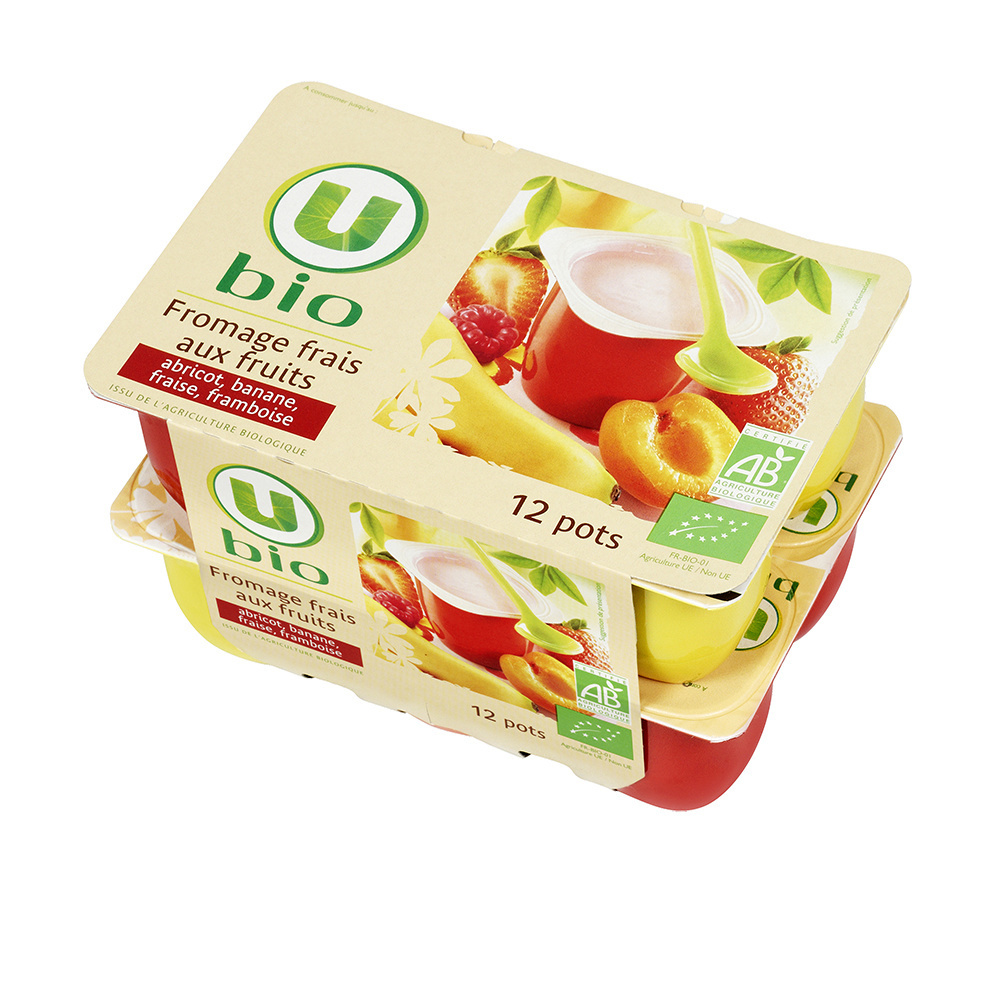 Organic fruit cottage cheese U