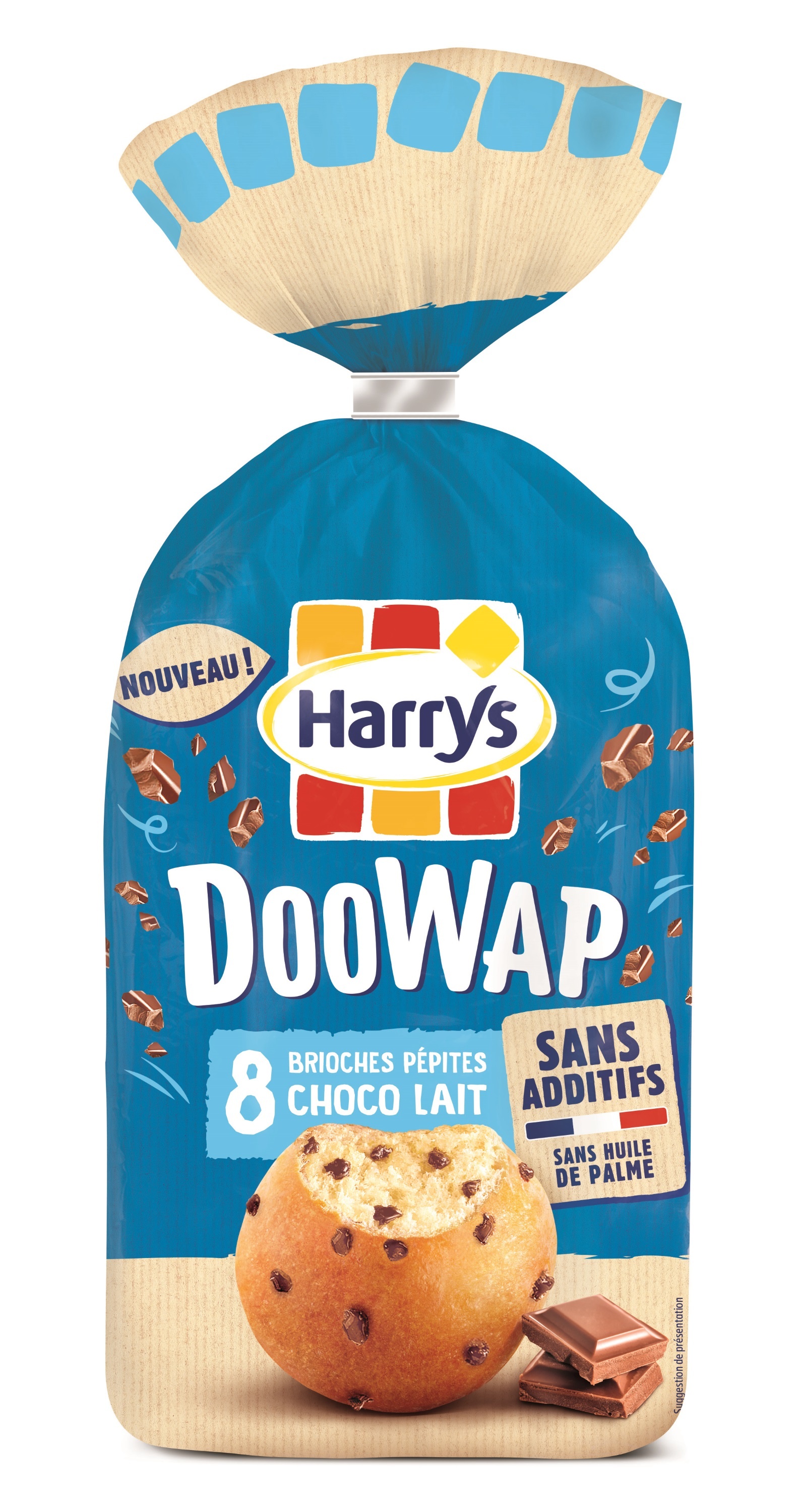 DooWap milk chocolate chip brioches