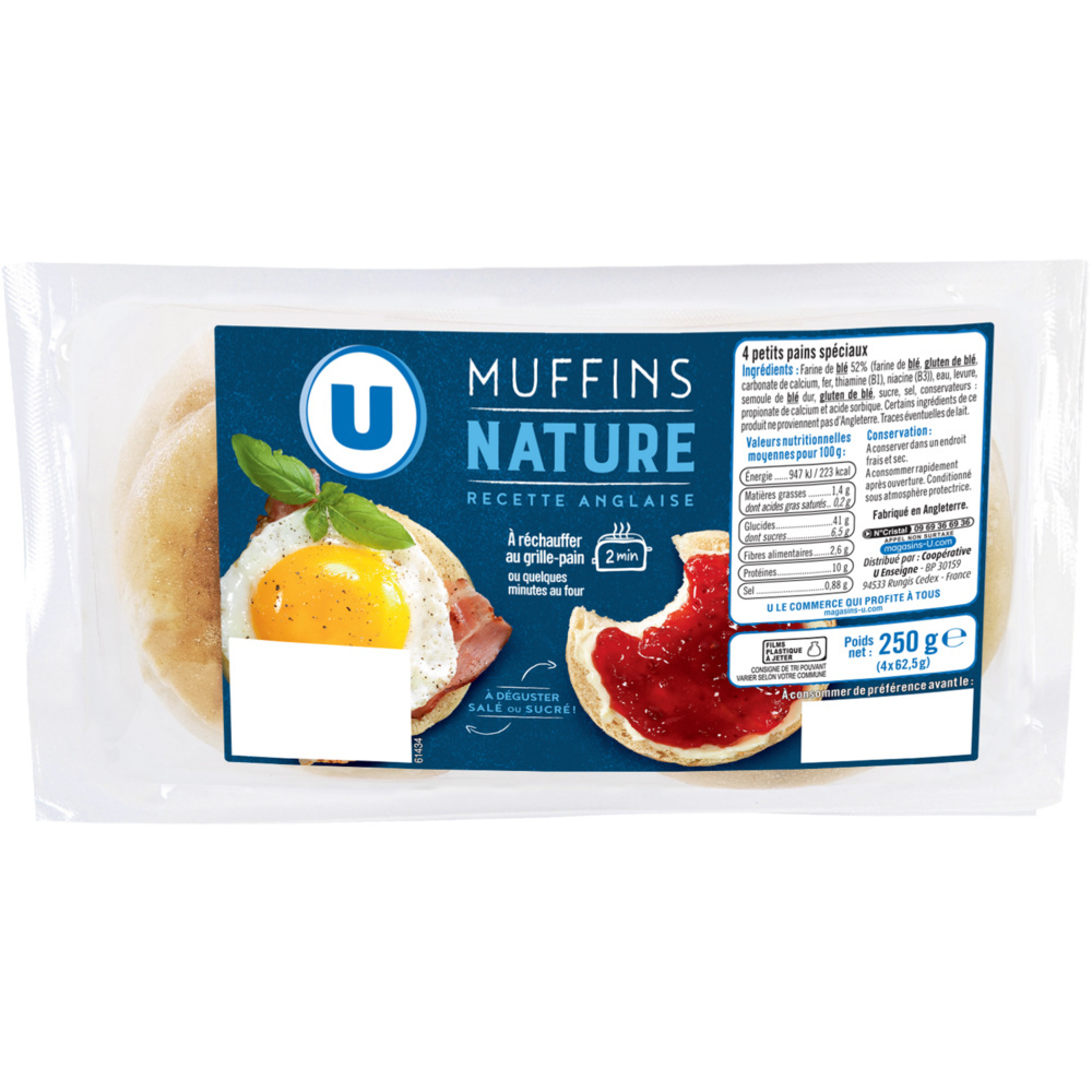 Plain english muffins U
