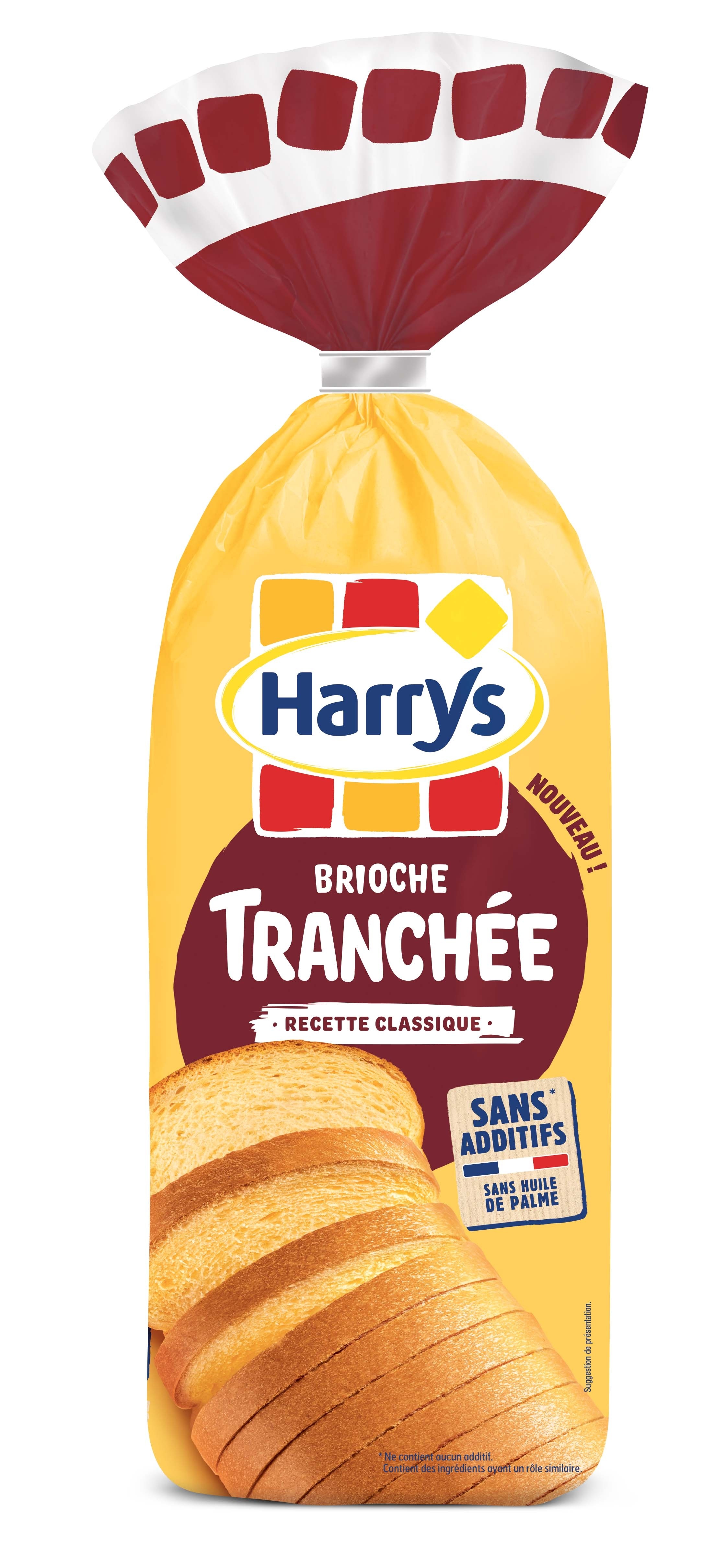Harrys brioche Sliced