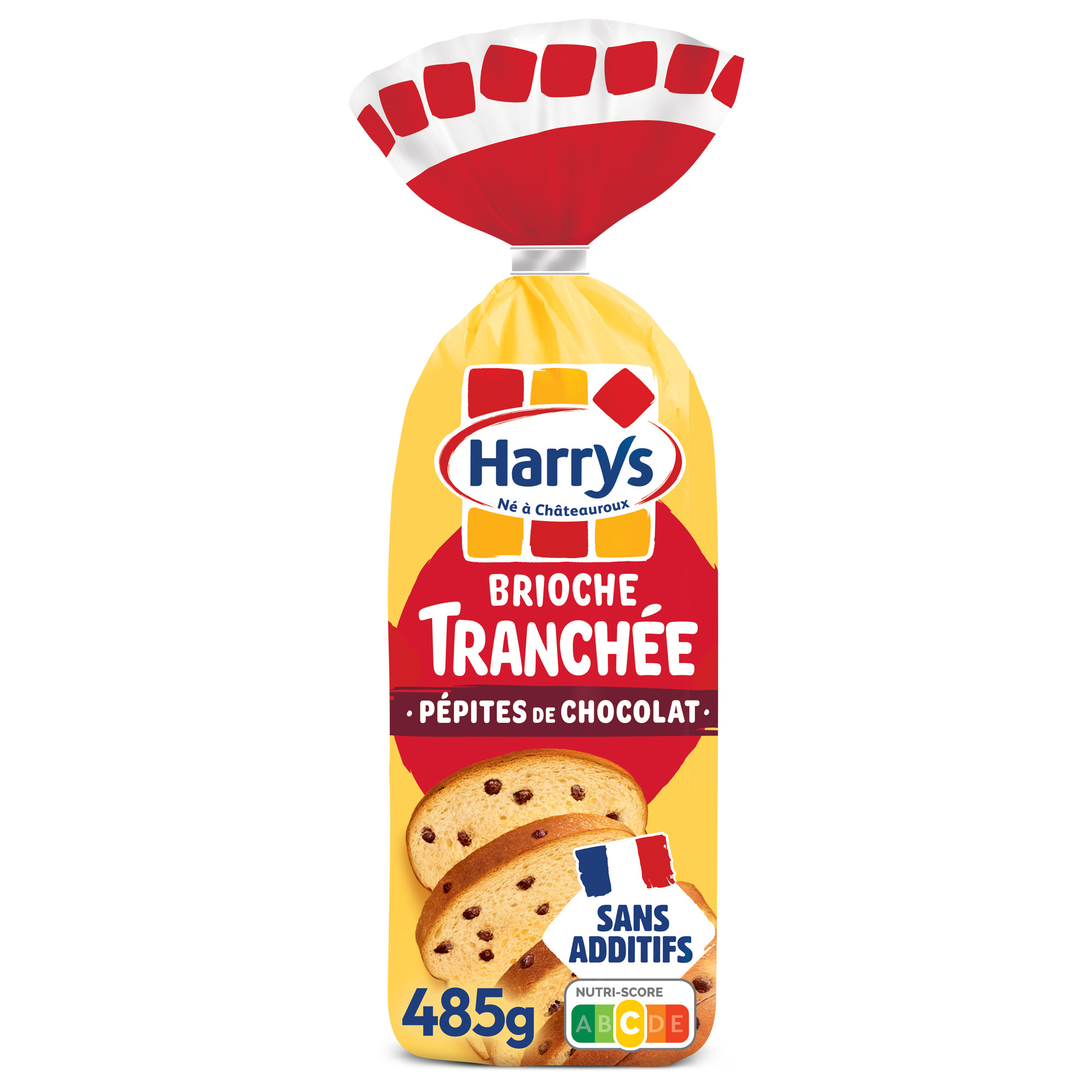 Harrys sliced brioche chocolate chips additive-free